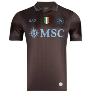 SSC Napoli Camiseta 2025 2026 Tercera Negra - Camiseta Serie A SSC Napoli | tiendasdefutboles