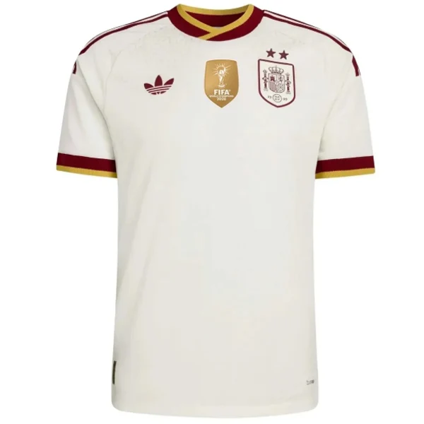 Camiseta España 2ª Equipación 2026 Campeón 2 Estrellas Versión Jugador España Camiseta 2026 - Camiseta España Mundial 2026 | tiendasdefutboles
