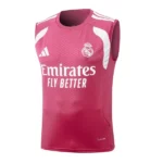 Camiseta Sin Mangas Real Madrid 2026 2027 Rosa Blanco