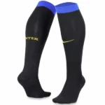 Inter Milán Niños Calcetines 2026 2027 Casa Negro - Inter Milán Niños Barata | tiendasdefutboles