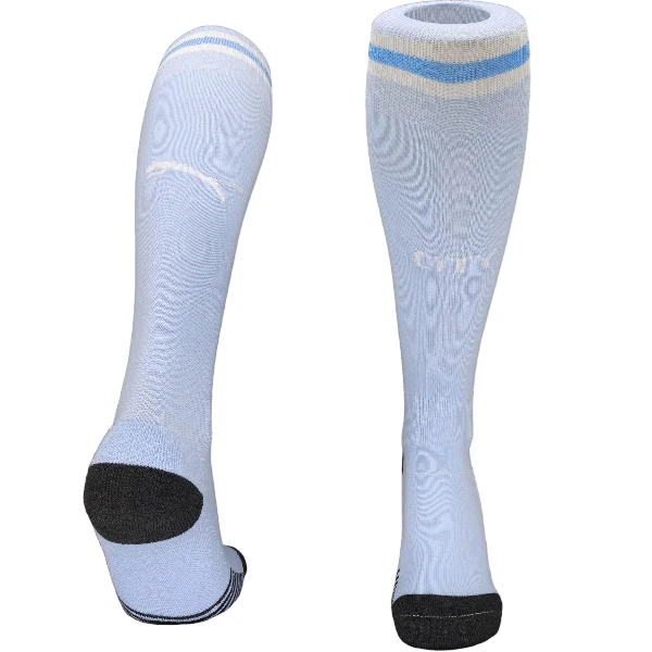 Casa Calcetines Niños Manchester City 2026 2027 Azul Manchester City Niños Calcetines 2026 2027 Casa Azul - Equipacion Manchester City Niños | tiendasdefutboles