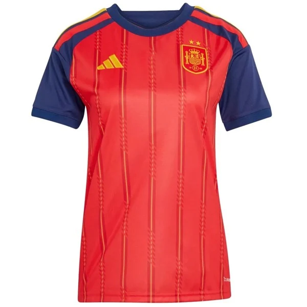 Casa Camiseta Mujer España 2 Estrellas 2026 Rojo España Mujer Camiseta 2026 Casa Roja - Camiseta España Mujer Blanca | tiendasdefutboles