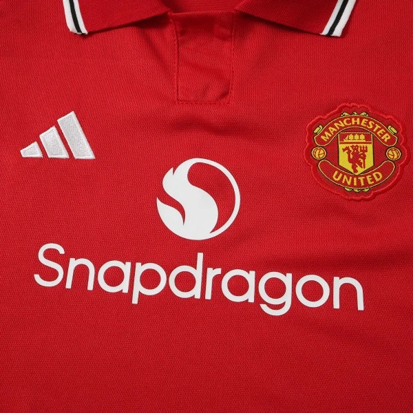 Casa Camiseta Mujer Manchester United 2026 2027 Rojo Blanco Manchester United Mujer Camiseta 2026 2027 Casa Roja - Camiseta Manchester United Mujer | tiendasdefutboles