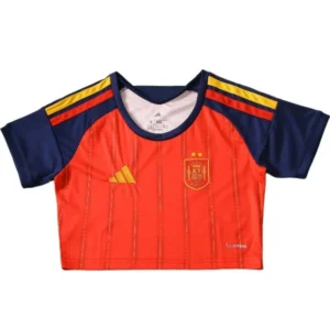 España Mujer Camiseta 2026 Casa Roja - Camiseta España Mujer Blanca | tiendasdefutboles