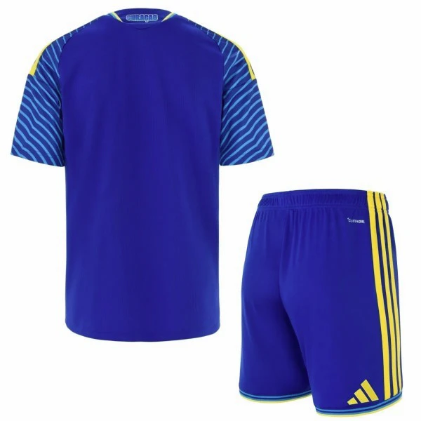 Casa Conjunto De Hombre Curazao 2026 Azul Amarillo Curazao Conjunto 2026 Casa Azul - Curazao Barata | tiendasdefutboles