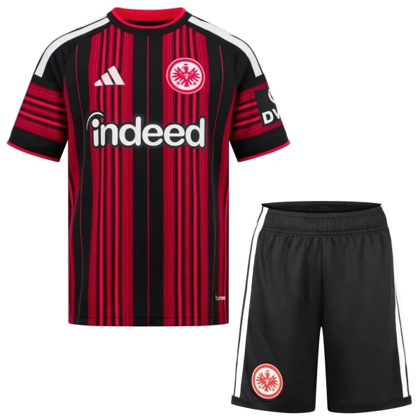 Casa Conjunto De Hombre Eintracht Frankfurt 2026 2027 Rojo Negro Eintracht Frankfurt Conjunto 2026 2027 Casa Rojo - Eintracht Frankfurt Barata | tiendasdefutboles