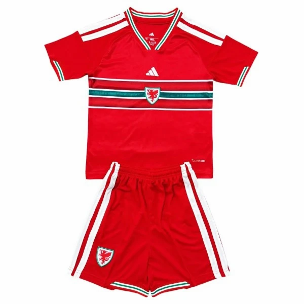 Casa Conjunto De Hombre Gales 2026 Rojo Gales Conjunto 2026 Casa Rojo - Gales Barata | tiendasdefutboles