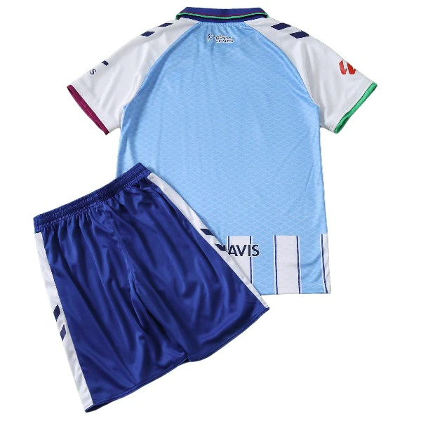 Casa Conjunto De Hombre Málaga 2026 2027 Azul Blanco Málaga CF Conjunto 2026 2027 Casa Azul - Málaga CF Barata | tiendasdefutboles