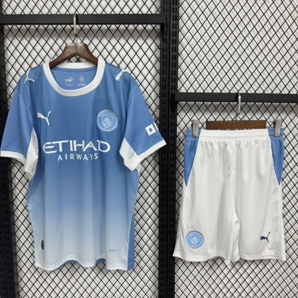 Casa Conjunto De Hombre Manchester City 2026 2027 Azul Manchester City Conjunto 2026 2027 Casa Azul - Manchester City Barata | tiendasdefutboles