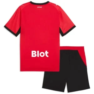 Stade Rennais Conjunto 2026 2027 Casa Rojo - Equipacion Stade Rennais | tiendasdefutboles
