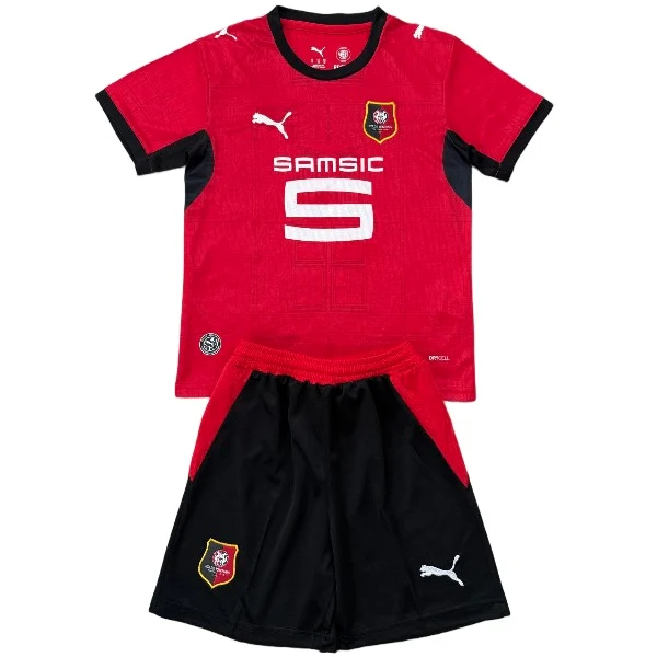 Casa Conjunto De Hombre Rennais 2026 2027 Rojo Stade Rennais Conjunto 2026 2027 Casa Rojo - Equipacion Stade Rennais | tiendasdefutboles