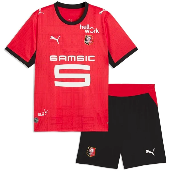Casa Conjunto De Hombre Rennais 2026 2027 Rojo Stade Rennais Conjunto 2026 2027 Casa Rojo - Equipacion Stade Rennais | tiendasdefutboles