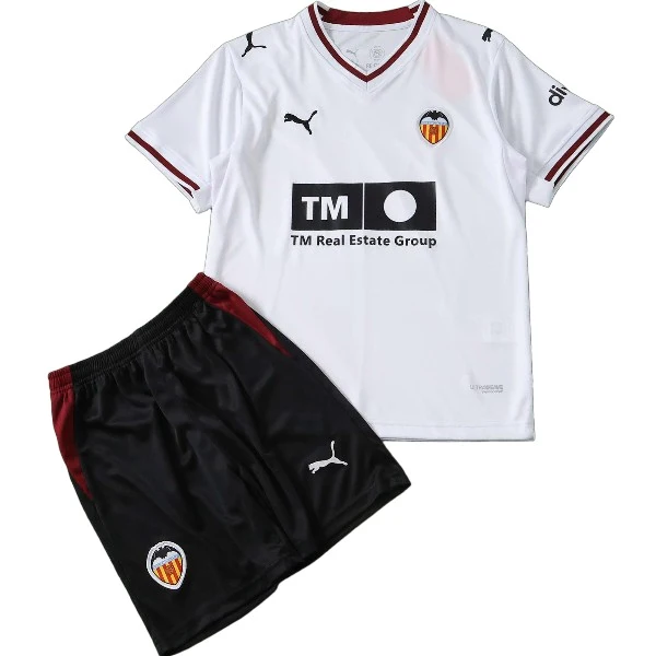 Casa Conjunto De Hombre Valencia 2026 2027 Blanco Valencia CF Conjunto 2026 2027 Casa Blanco - Valencia CF Barata | tiendasdefutboles