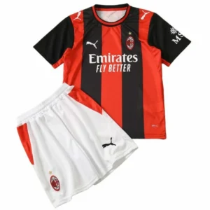 AC Milan Niños Conjunto 2026 2027 Casa Rojo - AC Milan Niños Barata | tiendasdefutboles