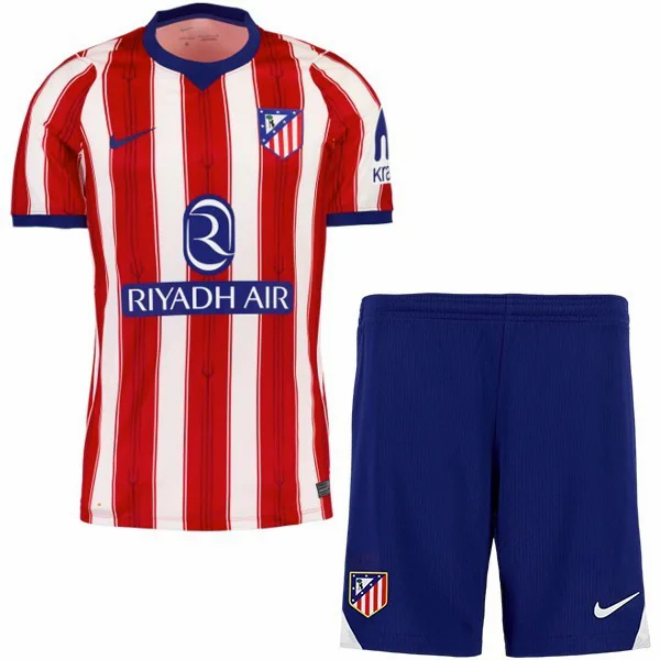Casa Conjunto De Niños Atlético Madrid 2026 2027 Rojo Azul Atlético Madrid Niños Conjunto 2026 2027 Casa Rojo - Equipacion Atletico Madrid Niños | tiendasdefutboles