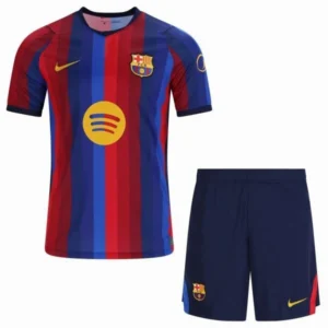 FC Barcelona Niños Conjunto 2026 2027 Casa Azul - Equipacion Fc Barcelona Niños | tiendasdefutboles