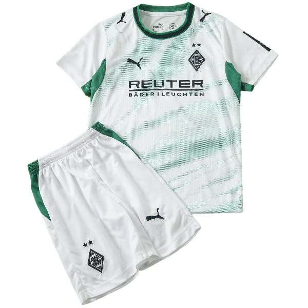 Casa Conjunto De Niños Borussia Mönchengladbach 2026 2027 Blanco Borussia Mönchengladbach Niños Conjunto 2026 2027 Casa Blanco - Borussia Mönchengladbach Niños Barata | tiendasdefutboles