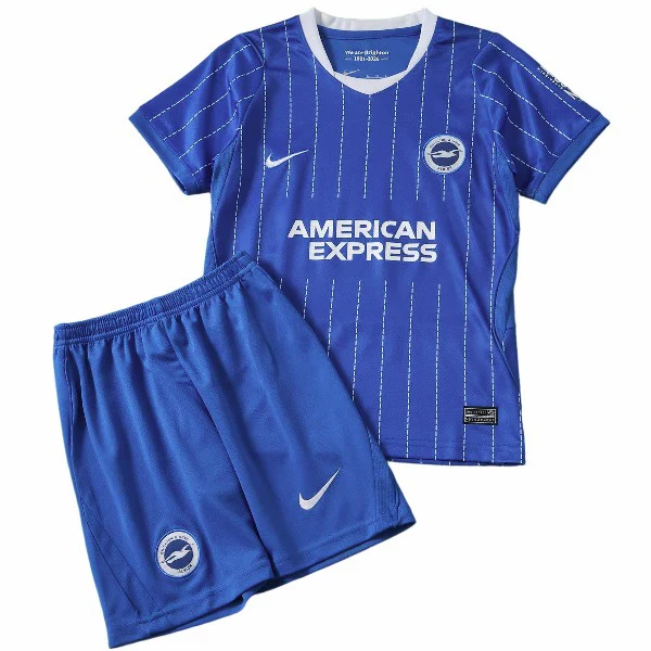 Casa Conjunto De Niños Brighton 2026 2027 Azul Brighton & Hove Albion Niños Conjunto 2026 2027 Casa Azul - Brighton & Hove Albion Niños Barata | tiendasdefutboles