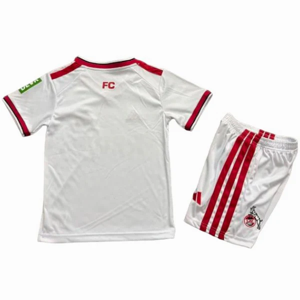Casa Conjunto De Niños Colonia 2026 2027 Rojo Blanco FC Colonia Niños Conjunto 2026 2027 Casa Rojo - FC Colonia Niños Barata | tiendasdefutboles