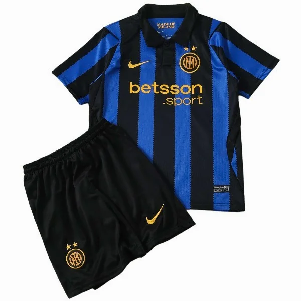 Casa Conjunto De Niños Inter Milán 2026 2027 Azul Inter Milán Niños Conjunto 2026 2027 Casa Azul - Inter Milán Niños Barata | tiendasdefutboles