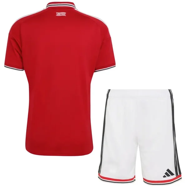 Casa Conjunto De Niños Manchester United 2026 2027 Rojo Manchester United Niños Conjunto 2026 2027 Casa Rojo - Equipacion Manchester United Niños | tiendasdefutboles