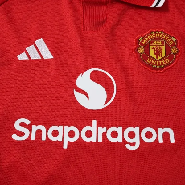 Casa Conjunto De Niños Manchester United 2026 2027 Rojo Manchester United Niños Conjunto 2026 2027 Casa Rojo - Equipacion Manchester United Niños | tiendasdefutboles