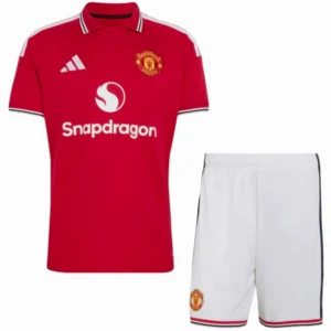 Manchester United Niños Conjunto 2026 2027 Casa Rojo - Equipacion Manchester United Niños | tiendasdefutboles