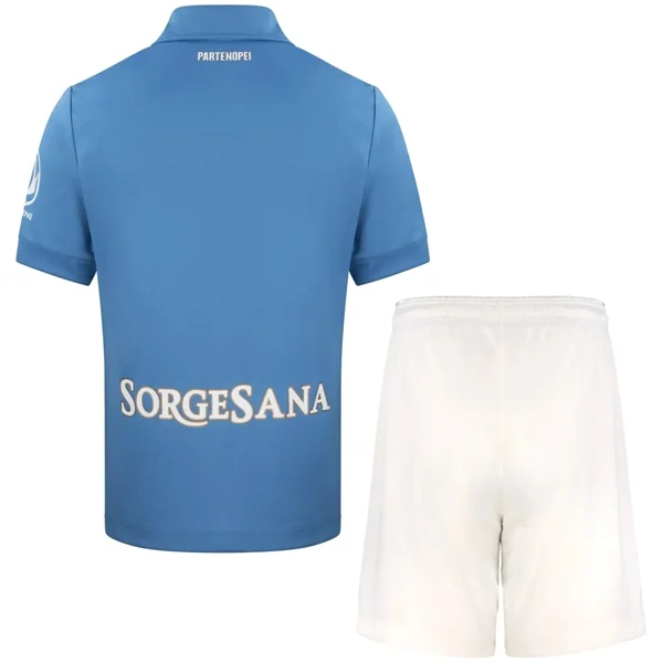 Casa Conjunto De Niños Napoli 2026 2027 Azul SSC Napoli Niños Conjunto 2026 2027 Casa Azul - SSC Napoli Niños Barata | tiendasdefutboles