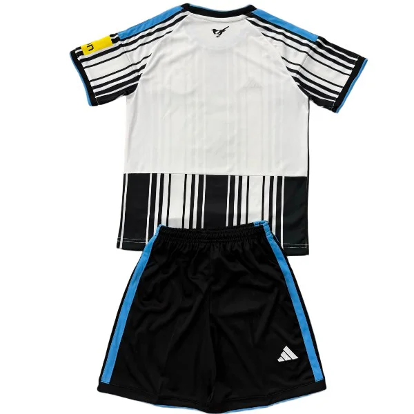 Casa Conjunto De Niños Newcastle United 2026 2027 Negro Newcastle United Niños Conjunto 2026 2027 Casa Negro - Newcastle United Niños Barata | tiendasdefutboles
