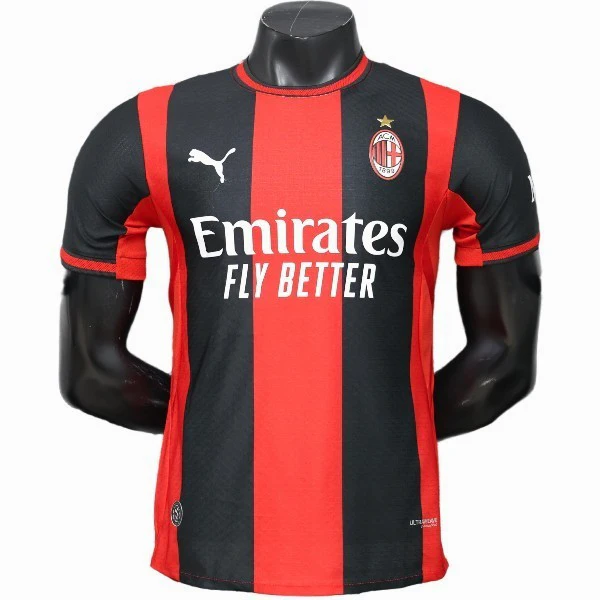 Casa Jugadores Camiseta AC Milan 2026 2027 Rojo AC Milan Camiseta Edición Jugadores 2026 2027 Casa Roja - Camiseta Ac Milan | tiendasdefutboles