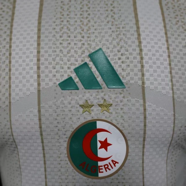 Casa Jugadores Camiseta Argelia 2026 Blanco I Amarillo Argelia Camiseta Edición Jugadores 2026 Casa Blanca - Camiseta Argelia | tiendasdefutboles