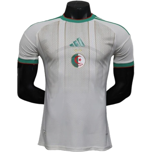 Casa Jugadores Camiseta Argelia 2026 Blanco I Amarillo Argelia Camiseta Edición Jugadores 2026 Casa Blanca - Camiseta Argelia | tiendasdefutboles