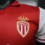 Casa Jugadores Camiseta AS Monaco 2026 2027 Rojo Blanco