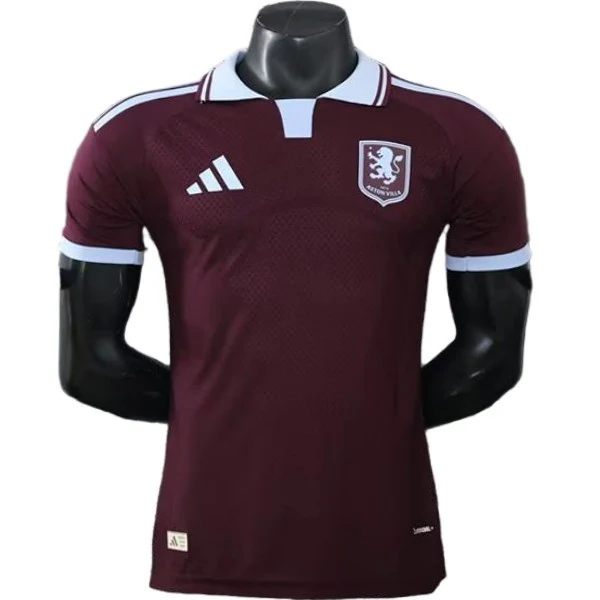 Casa Jugadores Camiseta Aston Villa 2026 2027 Rojo Aston Villa Camiseta Edición Jugadores 2026 2027 Casa Roja - Camiseta Aston Villa | tiendasdefutboles