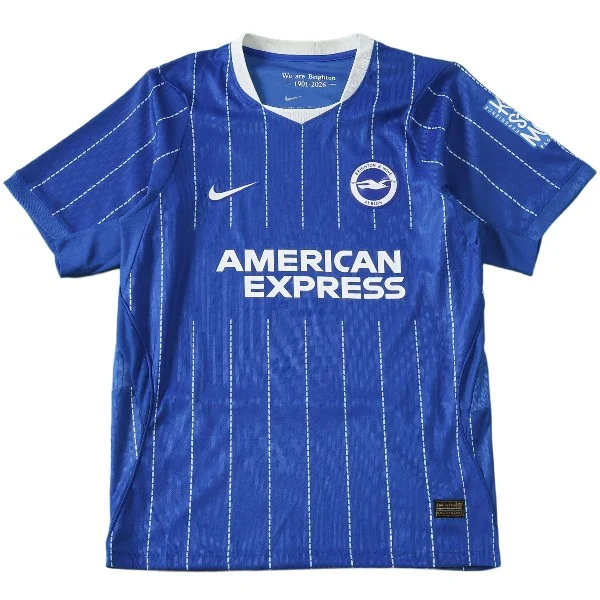 Casa Jugadores Camiseta Brighton 2026 2027 Azul Brighton & Hove Albion Camiseta Edición Jugadores 2026 2027 Casa Azul - Camiseta Brighton & Hove Albion | tiendasdefutboles
