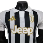 Casa Jugadores Camiseta Juventus 2026 2027 Blanco Negro