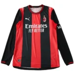 Casa Jugadores Camiseta Manga Larga AC Milan 2026 2027 Rojo