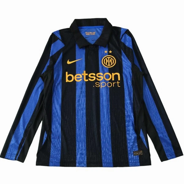 Casa Jugadores Camiseta Manga Larga Inter Milán 2026 2027 Azul Inter Milán Camiseta Edición Jugadores 2026 2027 Casa Azul - Camiseta Serie A Inter Milán | tiendasdefutboles