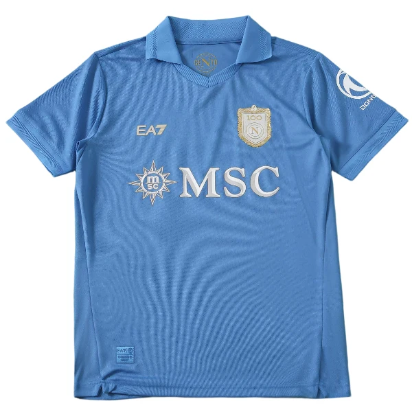 Casa Jugadores Camiseta Napoli 2026 2027 Azul SSC Napoli Camiseta Edición Jugadores 2026 2027 Casa Azul - Camiseta Serie A SSC Napoli | tiendasdefutboles
