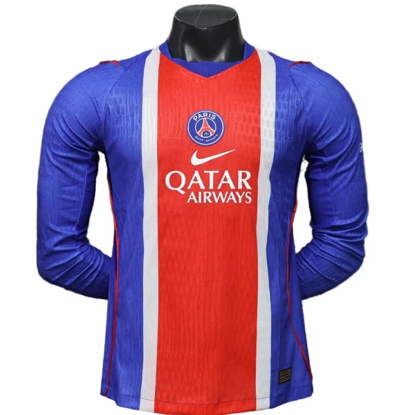 Casa Jugadores Manga Larga Paris Saint Germain 2026 2027 Azul Paris Saint Germain Camiseta Edición Jugadores 2026 2027 Casa Azul - Camiseta Paris Saint Germain | tiendasdefutboles