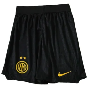 Inter Milán Pantalones Edición Jugadores 2026 2027 Casa Negro - Pantalón Inter Milán | tiendasdefutboles