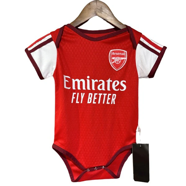 Casa Onesies Niños Arsenal 2026 2027 Rojo Arsenal Niños Camiseta 2026 2027 Casa Roja - Camiseta Arsenal Niños | tiendasdefutboles