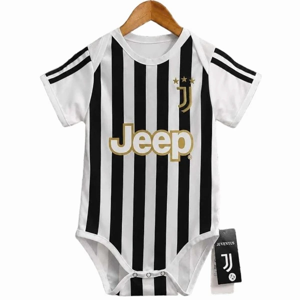 Casa Onesies Niños Juventus 2026 2027 Blanco Negro Juventus Niños Camiseta 2026 2027 Casa Blanca - Camiseta Juventus Niños | tiendasdefutboles