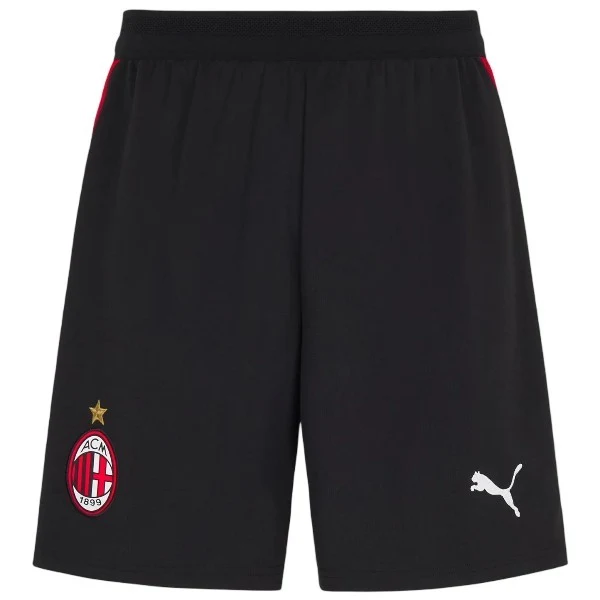 Casa Pantalones AC Milan 2026 2027 Negro AC Milan Pantalones 2026 2027 Casa Negro - Pantalón AC Milan | tiendasdefutboles