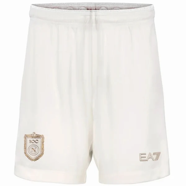 Casa Pantalones Napoli 2026 2027 Blanco SSC Napoli Pantalones 2026 2027 Casa Blanco - Ssc Napoli Equipacion | tiendasdefutboles