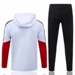 Chaqueta Con Capucha Francia 2026 Blanco Amarillo Negro