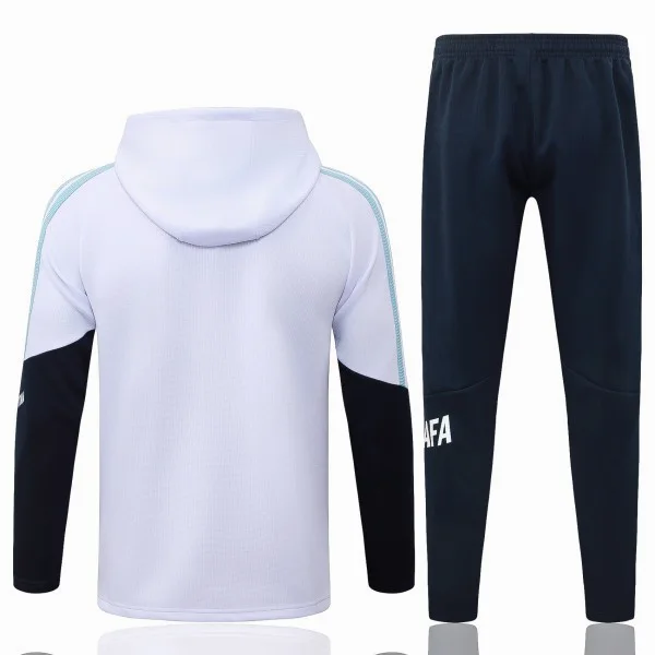 Conjunto Completo Chaqueta Con Capucha Argentina 2026 Blanco Azul Argentina Conjunto 2026 Blanco - Argentina Barata | tiendasdefutboles