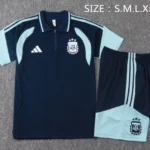 Conjunto Completo Polo Argentina 2026 Azul I Marino