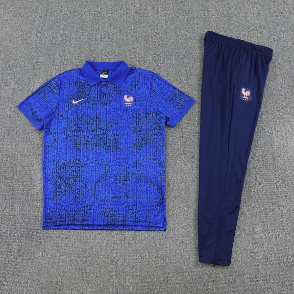 Conjunto Completo Polo Francia 2026 Azul Francia Conjunto 2026 Azul - Francia Barata | tiendasdefutboles