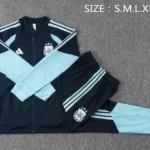 Conjunto Completo Rompevientos Argentina 2026 Azul Marino